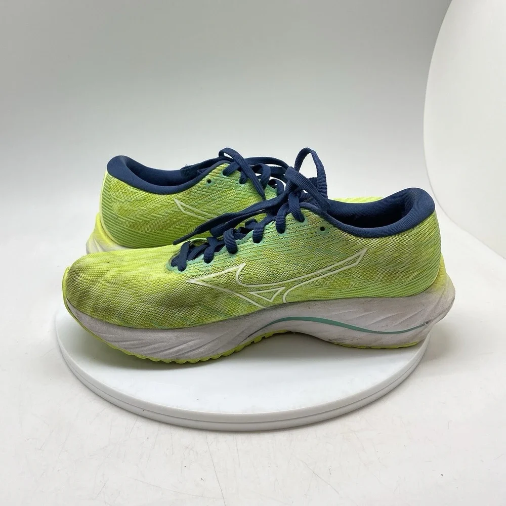Mizuno Sneakers Womens 8‎ Wave Rider 26 411377 4M00 Green Running Gym Shoes
